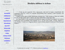 Tablet Screenshot of desfalva.ro